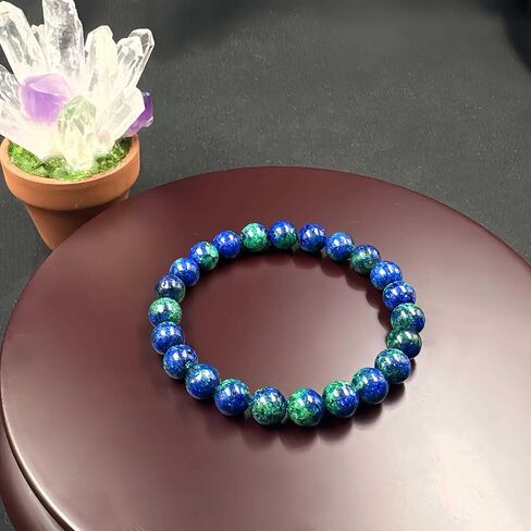 Bracelets for Women Men Phoenix Lapis Lazuli Six Types of Natural Stone Handmade Gemstone Elastic Chakra Yoga Beaded Men's Bracelet Beads Healing Crystal Quartz Spiritual Jewelry Gift in Saudi Arabia