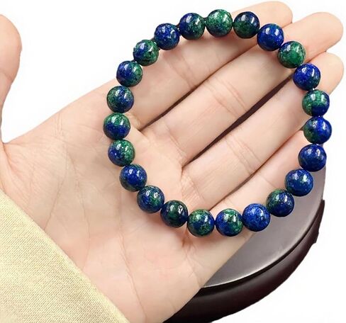 Bracelets for Women Men Phoenix Lapis Lazuli Six Types of Natural Stone Handmade Gemstone Elastic Chakra Yoga Beaded Men's Bracelet Beads Healing Crystal Quartz Spiritual Jewelry Gift in Saudi Arabia