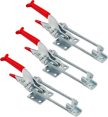 5Pack 2000lbs Toggle Clamp 431,Heavy Duty Toggle Latch Clamp for Latch Lock,Self Latch Toggle Latch Action Lock for Tire Carrier Latch,Smoker Lid Latch,Cam Clamp Latch Pull Latch,Draw Latch Hardware. in Kuwait