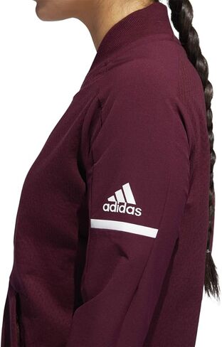 سترة Adidas Squad Bomber - للنساء متعدد الرياضات، S كستنائي/أبيض in Kuwait