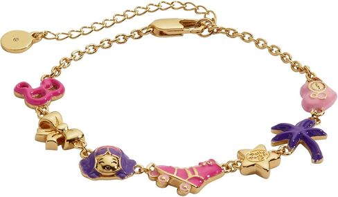 سوار Alex and Ani Mattel® 80th - دلايات مينا قابلة للتجميع، مقاس قابل للتعديل، خالي من النيكل in Kuwait