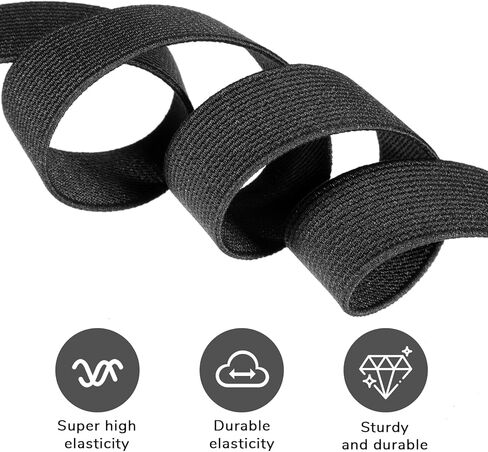 حمالات رجالي سوداء، حمالات سهرة قابلة للتعديل مع 3 مشابك معدنية، حمالات رجالي على شكل حرف Y شديدة التحمل، حمالات رجالية للسراويل in Kuwait