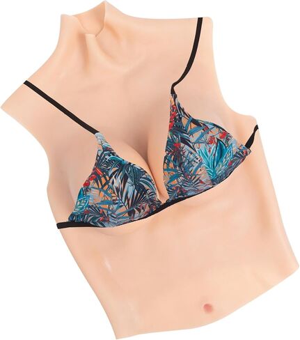 Silicone breast Half Body Silicone Breastplate Fake Breasts C-H Cup for Drag Queen Transgender Crossdressers in Saudi Arabia