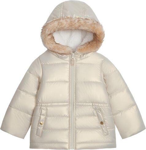 OSHKOSH B'GOSH Girls' Classic Heavyweight Parka with Faux Fur Hood in Saudi Arabia