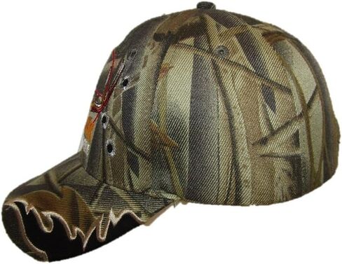 AES The Buck Stops Here Hunting Deer Camo Camouflage Embroidered Cap Hat in Saudi Arabia