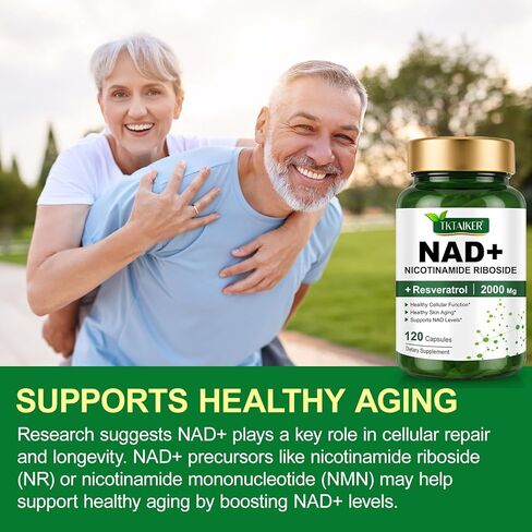 NAD+ Supplement 2000 mg Extra Strength for Women & Men-120p in Saudi Arabia