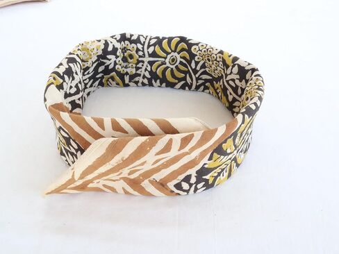 Handmade Organic Bandana bandana 100% Cotton Neck Scarf Boho Style Cotton Bohemian bandana Multifunctional Face Mask, Headband, Neck Scarf Breathable in Saudi Arabia