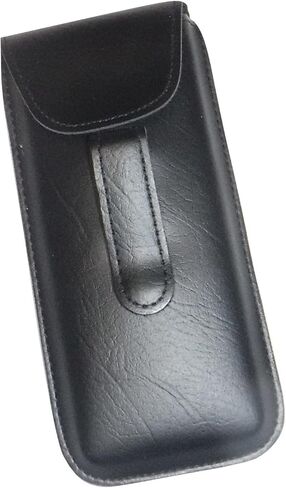 Semi Hard Pocket Clip EyeGlass case Regular Size (Black) in Saudi Arabia