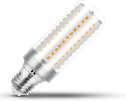 E26/E27 200W مكافئ لمبة ضوء الذرة LED، 20W 3000LM غير قابلة للتعتيم 6000K ضوء النهار الأبيض، مشرق عالي الإخراج E26 لمبة LED متوسطة القاعدة لمروحة السقف الشمعدانات المنزلية المرآب مستودع داخلي، 1 حزمة in Kuwait