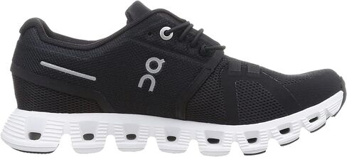 On Men's Cloud 5 Sneakers, Black/White, 10.5 in Saudi Arabia