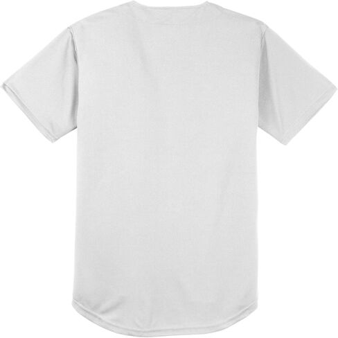 SPORT-TEK Men's PosiCharge Tough Mesh Full Button Jersey in Saudi Arabia