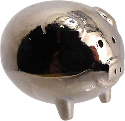 مجموعة Westmon Works Lucky Little Piggy Charm حلية معدنية لجيب الخنزير مع بطاقة القصة in Saudi Arabia