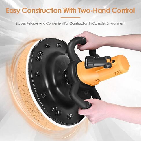 Electric Wall Smoothing Machine, 2880W Concrete Mortar Trowel with Mixing Rod, 110V/220V Board Grinder, 8m Power Line in Saudi Arabia