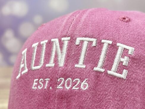 Embroidery Established in 2026 Baseball Hat for Grandpa Grandma Daddy Abuela Abuelo Hubby Wifey Uncle and Auntie in Saudi Arabia
