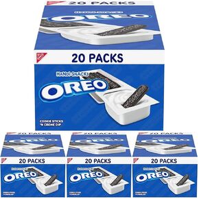 Handi-Snacks OREO Cookie Sticks 'N Creme Dip Snack Packs, 20 Snack Packs in Saudi Arabia
