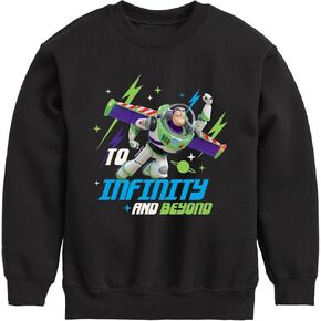Disney Toy Story - to Infinity and Beyond - Toddler and Youth Crewneck Fleece Sweatshirt in Kuwait