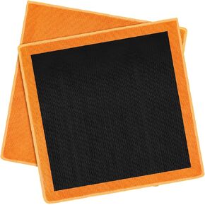 2PCS Clay Towel Auto Detailing, Clay Bar Towel 12 x 12 in Clay Bar Cloth Auto Detailing Clay Cloth for Car Clay Towel, Microfiber Car Clay Cloth in Kuwait