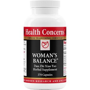 Health Concerns Woman's Balance – Herbal PMS Support Supplement for Women – Menstrual Cycle & Menopause Relief – Chinese Herbal Formula – Mood Support & Hormonal Balance – 90 Capsules in Saudi Arabia