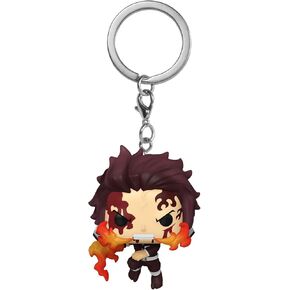 Funko Pop! Keychain: Demon Slayer - Tanjiro Kamado - (Dancing Flash) - Mini Vinyl Figure to Collect Fantasy Keyring - Anime Fans in Saudi Arabia