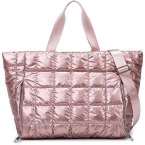 حقيبة كبيرة للنساء، حقائب يد خفيفة الوزن للسفر، حقيبة حمل منتفخة بسحاب، حقائب يوجا حقيبة عمل مبطنة in Kuwait