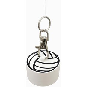 حامل مجوهرات الكرة الطائرة سلسلة المفاتيح | حالة صندوق السفر | حامل الخاتم | صندوق منظم صغير | سلسلة مفاتيح محمولة لحافظة الحلقات | حالة التخزين in Kuwait