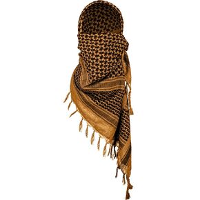 100% Cotton Shemagh Tactical Military Keffiyeh Head Neck Scarf Wrap Emergency Towel in Saudi Arabia