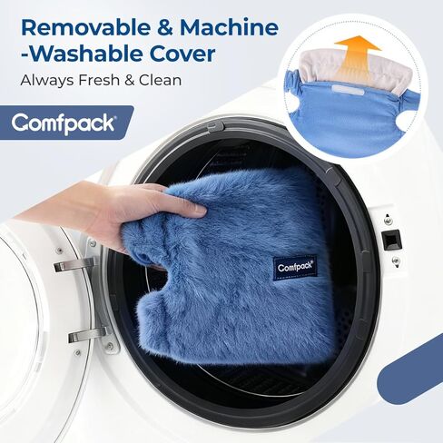 وسادة تدفئة الركبة لتخفيف التهاب المفاصل، قطعتان من لفافات الركبة القابلة للغسل في الميكروويف لتخفيف الألم، وتصلب المفاصل، والراحة في الطقس البارد، هدية للنساء والرجال in Kuwait