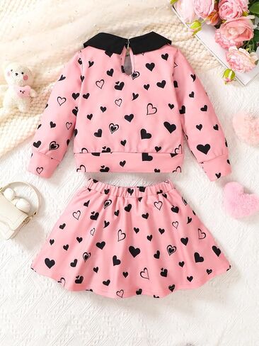 ملابس الفتيات الأعلى والتنانير مجموعة الزي لطيف in Saudi Arabia