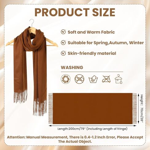 12 Sets Wedding Pashmina Shawls Wraps Gift for Guests Elegant Bridal Bridesmaid Winter Wedding Party Favors in Saudi Arabia