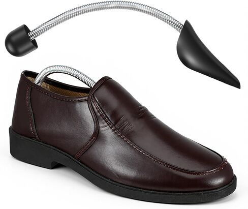 20 Pairs Shoe Trees for Men, Spring-Loaded Plastic Shoe Stretchers & Shapers to Prevent Creases, Fit Men's US Size 5-13 Sneakers, Boots, Dress Shoes (Black) in Kuwait