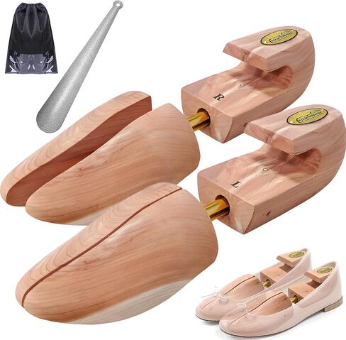 eachway Cedar Shoe Trees for Men and Women, Wooden Shoe Stretcher, Sneaker and Dress Shoe Widener, Shape Keeper in Saudi Arabia