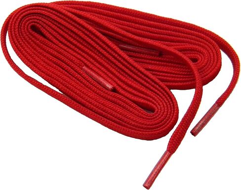 2 pair pack narrow flat 6mm wide boot laces shoelaces shoestrings in Saudi Arabia
