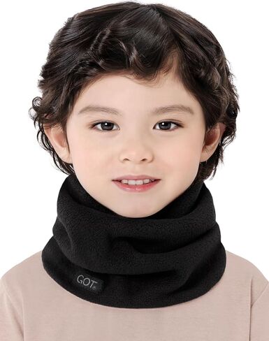 GOT Sports Kids Neck Warmer - Polar Fleece Ski Mask for Boys Girls - Double-Layer Scarf (Ages 3-6) in Kuwait