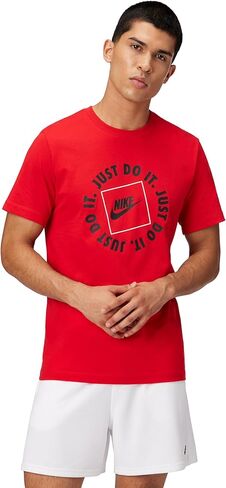 Nike Mens Sportswear Club T-Shirt (Just Do It Circle) in Saudi Arabia