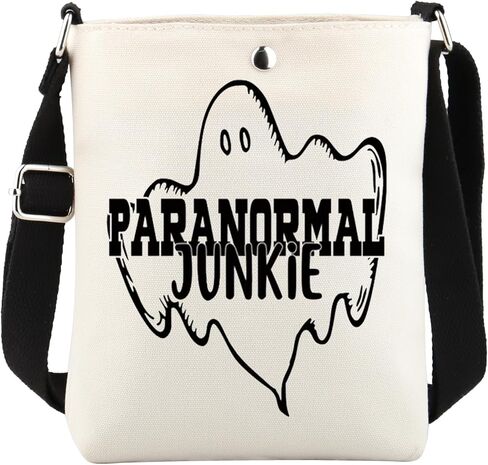 WCGXKO Ghost Hunter Gift Ghost Hunting Crossbody Bag Paranormal Gift Messenger Bag in Saudi Arabia