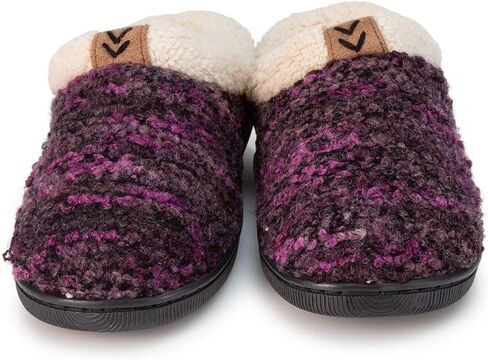 شباشب متطابقة للأم والابنة - ملابس الأم وأنا - قباقيب مبطن بالصوف المحبوك بالكروشيه in Kuwait