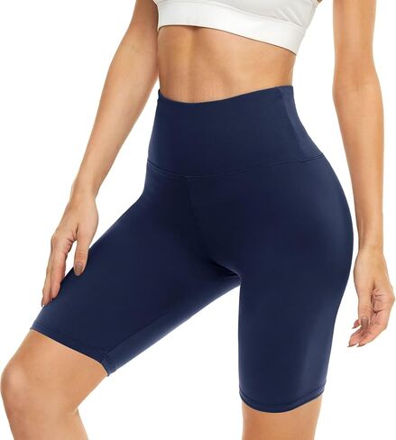 HIGHDAYS 5" Biker Shorts for Women - High Waist Tummy Control Stretch Spandex Workout Yoga Running Gym Underwear in Saudi Arabia