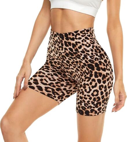 HIGHDAYS 5" Biker Shorts for Women - High Waist Tummy Control Stretch Spandex Workout Yoga Running Gym Underwear in Saudi Arabia