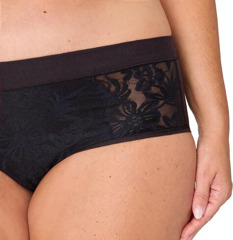 Bali womens Underwear Hipsters, 3-pack, Breathe Lace Hipster Panties for Women, Full Coverage, Breathable in Saudi Arabia