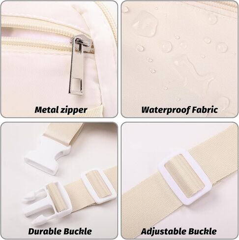 Belt Bag Fanny Packs for Women, Music Lovers Gifts, Wallet Travel Waist Packs, Crossbody Bag Gifts for Mom Daughter Sister Friend BFF Girls Friends Sister, Birthday Christmas Gifts for Her in Saudi Arabia