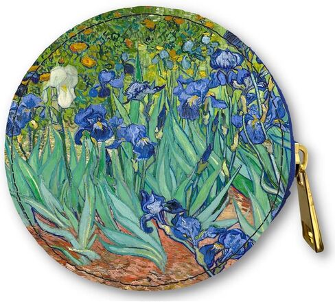 حافظة Monarque بسحاب دائري، تصميمات كلاسيكية (Van Gogh Irises) in Saudi Arabia