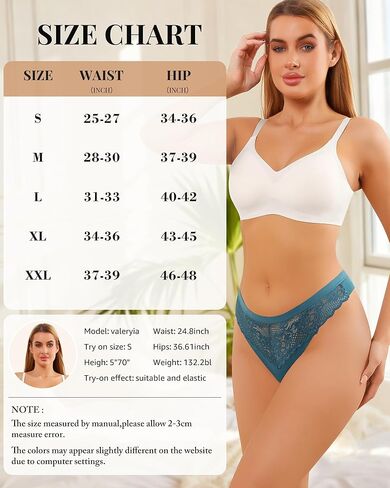 LEVAO الدانتيل سيور للنساء ملابس داخلية منخفضة الخصر لا تظهر سلسلة سراويل Multipacks S-XXL in Kuwait