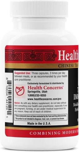 Health Concerns Three Immortals - Menopause Support Supplement - Powerful Relief for Hot Flashes, Hormone Imbalance & Night Sweats - Dong Quai, Epimedium, Morinda, Rehmannia & Lycium - 90 Capsules in Saudi Arabia