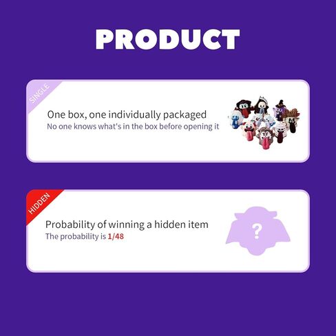 GRAF&WU Cute Ghost Mini Yeti Zombie Werewolf Witch Keychain Blind Box, Random Design Plush Action Figures Collectible Toys Home Decorations for Gifts (1 Figure) in Saudi Arabia