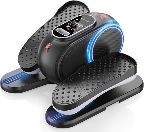 ANCHEER Under Desk Elliptical, Electric Leg Exerciser While Sitting for Seniors, Fully Assembled Motorized Ellipse Leg Exerciser Seated Elliptical Machine with 12 Adjustable Speeds in Kuwait