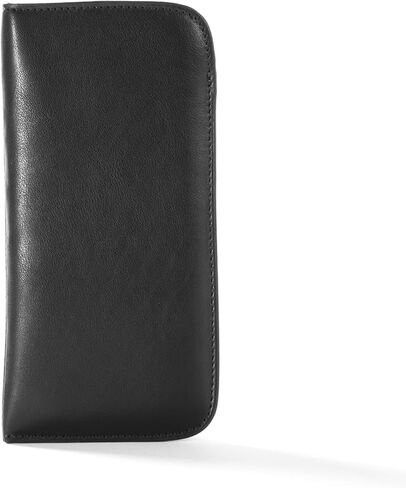 Leatherology Eyeglass Case – Leather Glasses Holder for Men & Women, Soft Interior, Fits Most Frames in Saudi Arabia