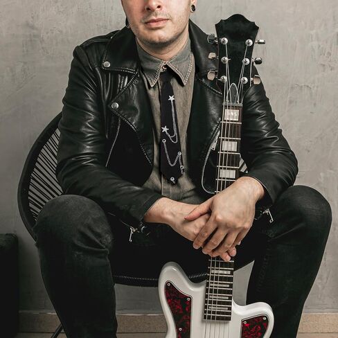 ربطة عنق للنساء، ربطات عنق موحدة ربطة عنق بسلسلة معدنية مربوطة مسبقًا وربطة عنق سوداء قابلة للتعديل لزي قميص المدرسة in Kuwait