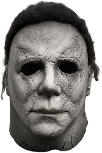 Michael Mask for Adults – Realistic Latex Full-Head Halloween Mask, Scary Horror Cosplay Costume Accessory in Saudi Arabia