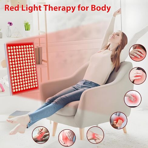 Red Light Therapy for Body and Face, Infrared Red Light Therapy Device with Stand, 660nm and 850nm LED RedLight Panel for Full Body Skin Rejuvenation at Home (2 Pack) in Saudi Arabia