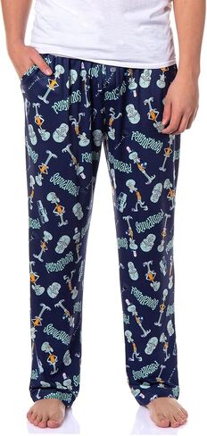 INTIMO SpongeBob SquarePants Men's Sexy Squidward Sleep Pajama Pants For Adults in Saudi Arabia